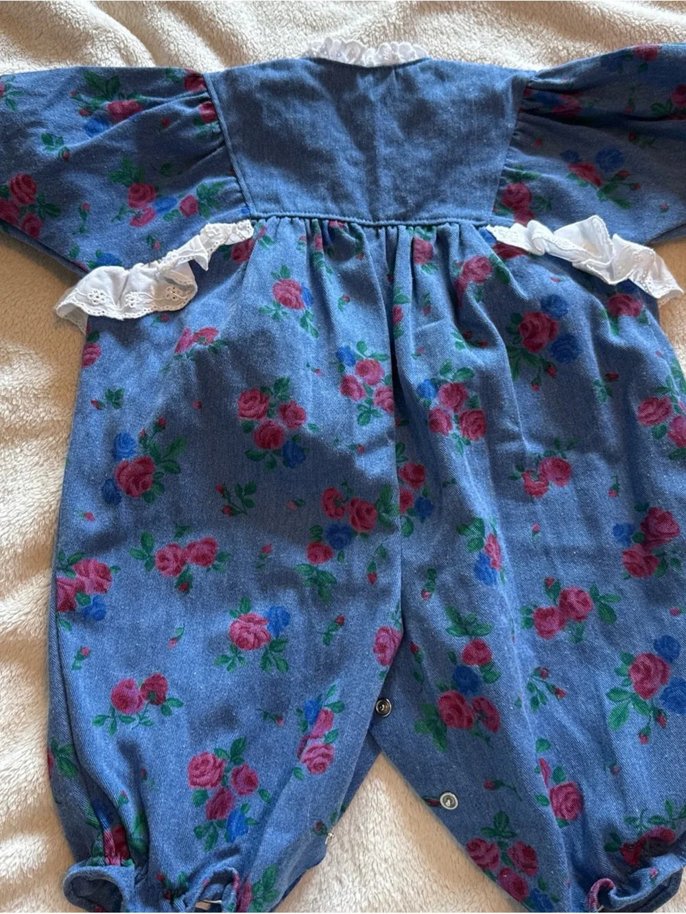 Sesame Street Baby Vintage 90s Romper Girls 6-9 Months Jumper